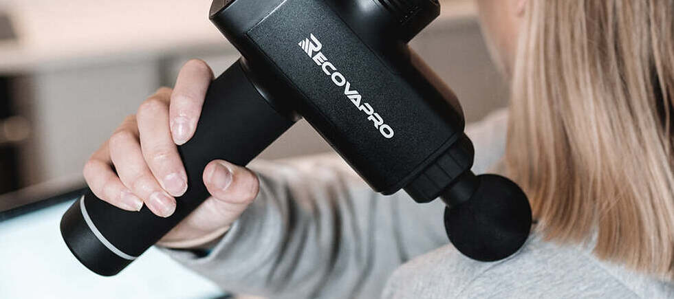 DESK BOUND: ESCAPING THE GRIP OF NAPE PAIN WITH RECOVAPRO MASSAGE GUN